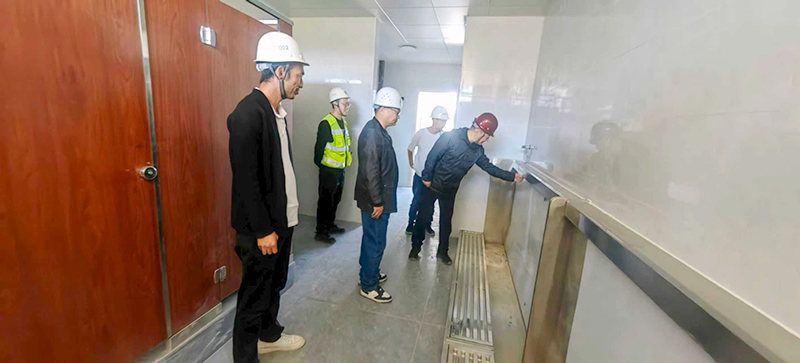 九游平台_九游（中国）
 第六十七高级中学项目部国庆、中秋安全生产检查简报